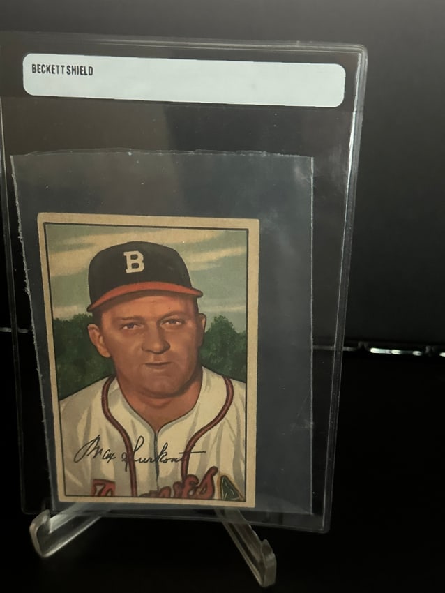 1952 Bowman Baseball #12 Max Surkont (1 of 2)