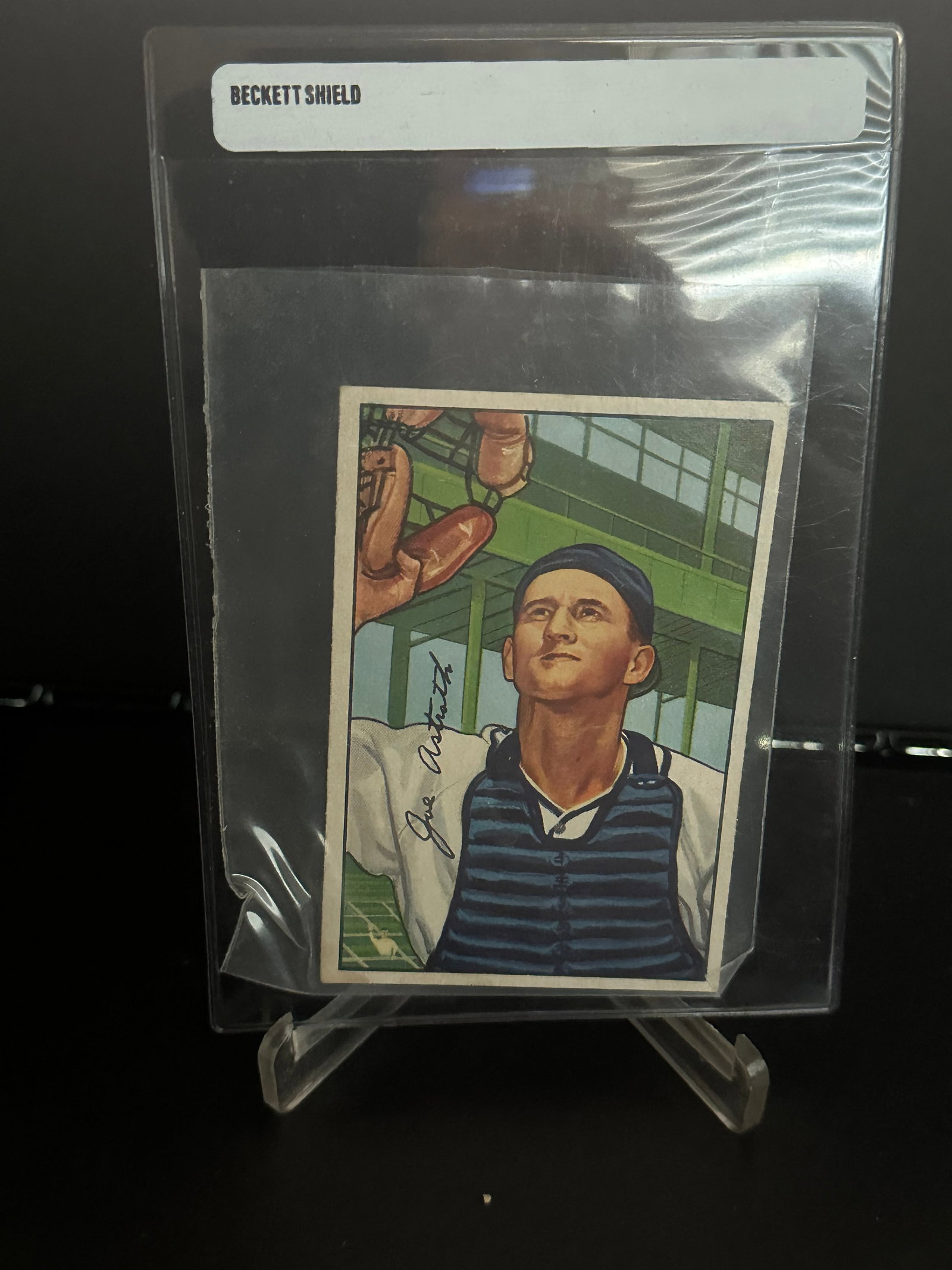 1952 Bowman Joe Astroth Baseball Card Vintage. (1 of 2)