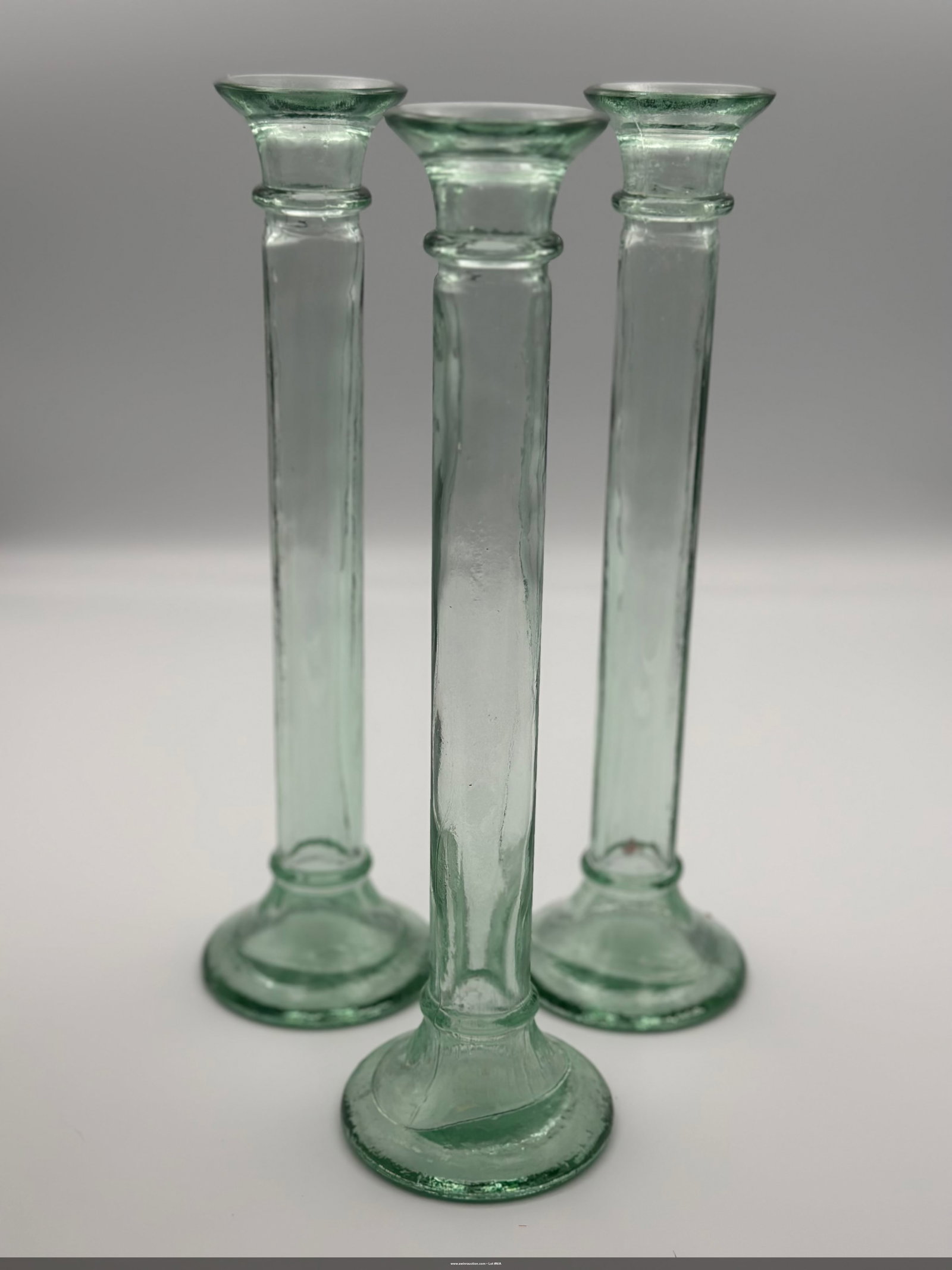 Vintage Glass Candle Holders (1 of 1)