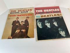 Vintage Beatles 4 Albums: Untested, several albums scratched. In original covers. There is plastic on the Hard Days Night Album but it has been opened. Dead wax #SW-11921 F-2. Dimensions: W12