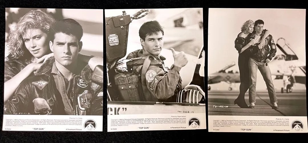 "Top Gun" Tom Cruise and Kelly McGillis Promotion - 3