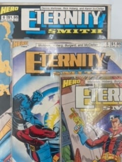 Eternity Smith 1987 comic books by Hero Comics Lot of 5 - 2