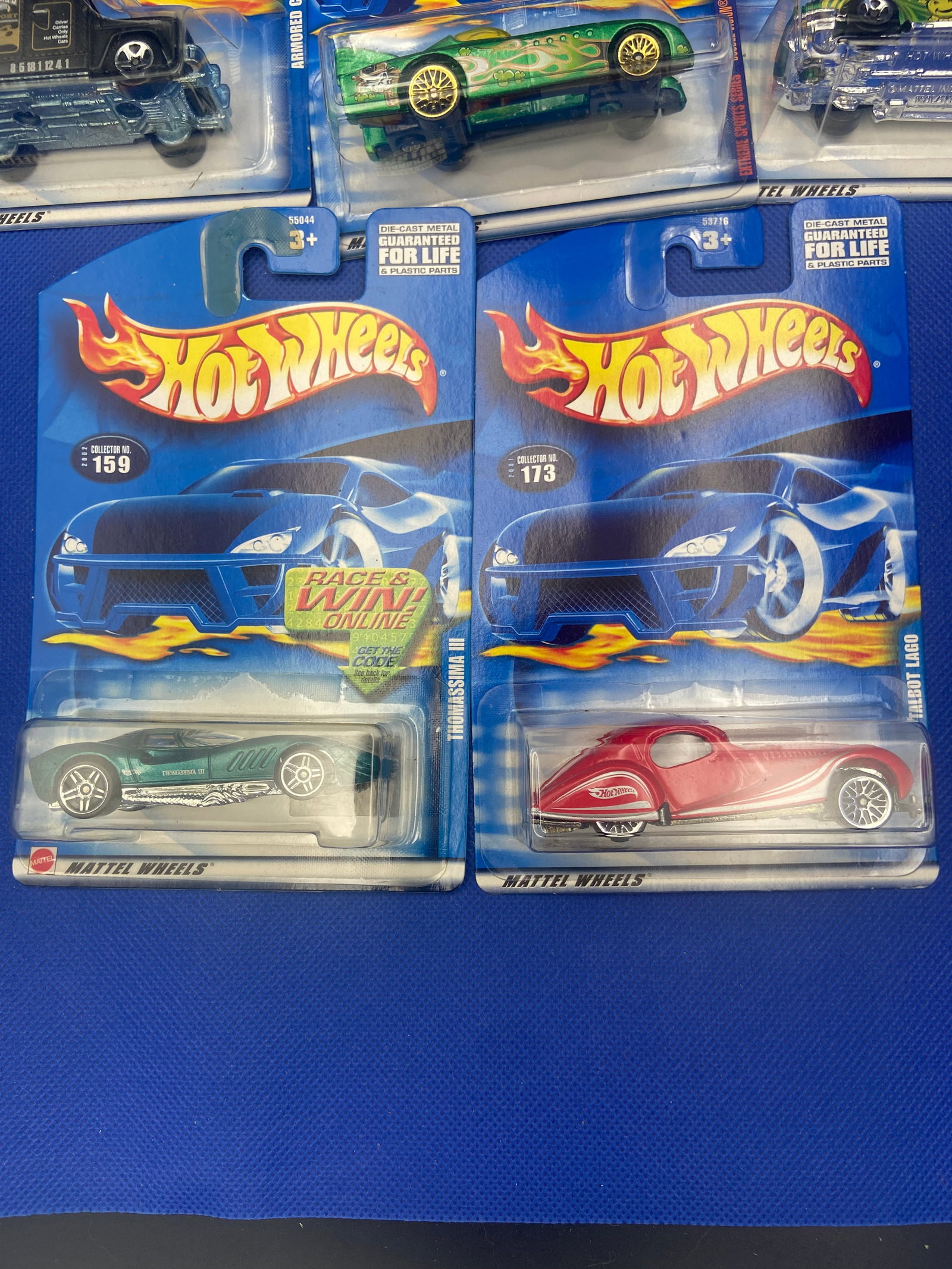 Hot Wheels Collectible Cars Set Lot of 5 - 2