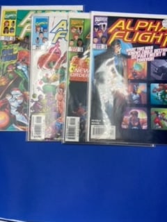 Alpha Flight - Marvel Comics - Lot of 4 (1 of 3)