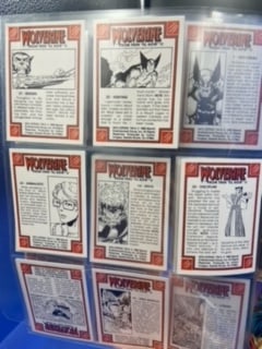 Vintage 1992 Wolverine Card Set - 2