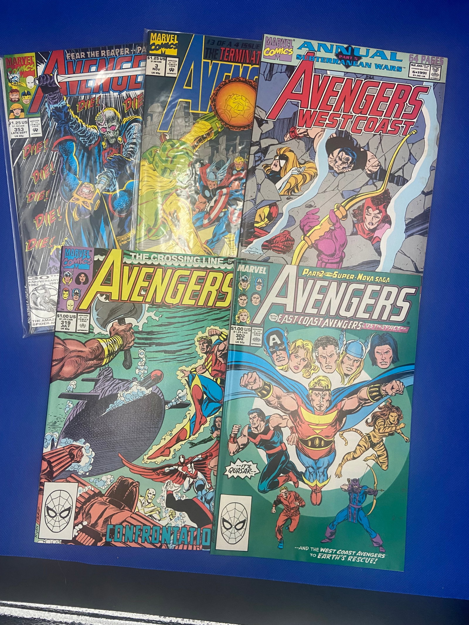 Marvel Avengers Comics Lot of 5 (1 of 1)