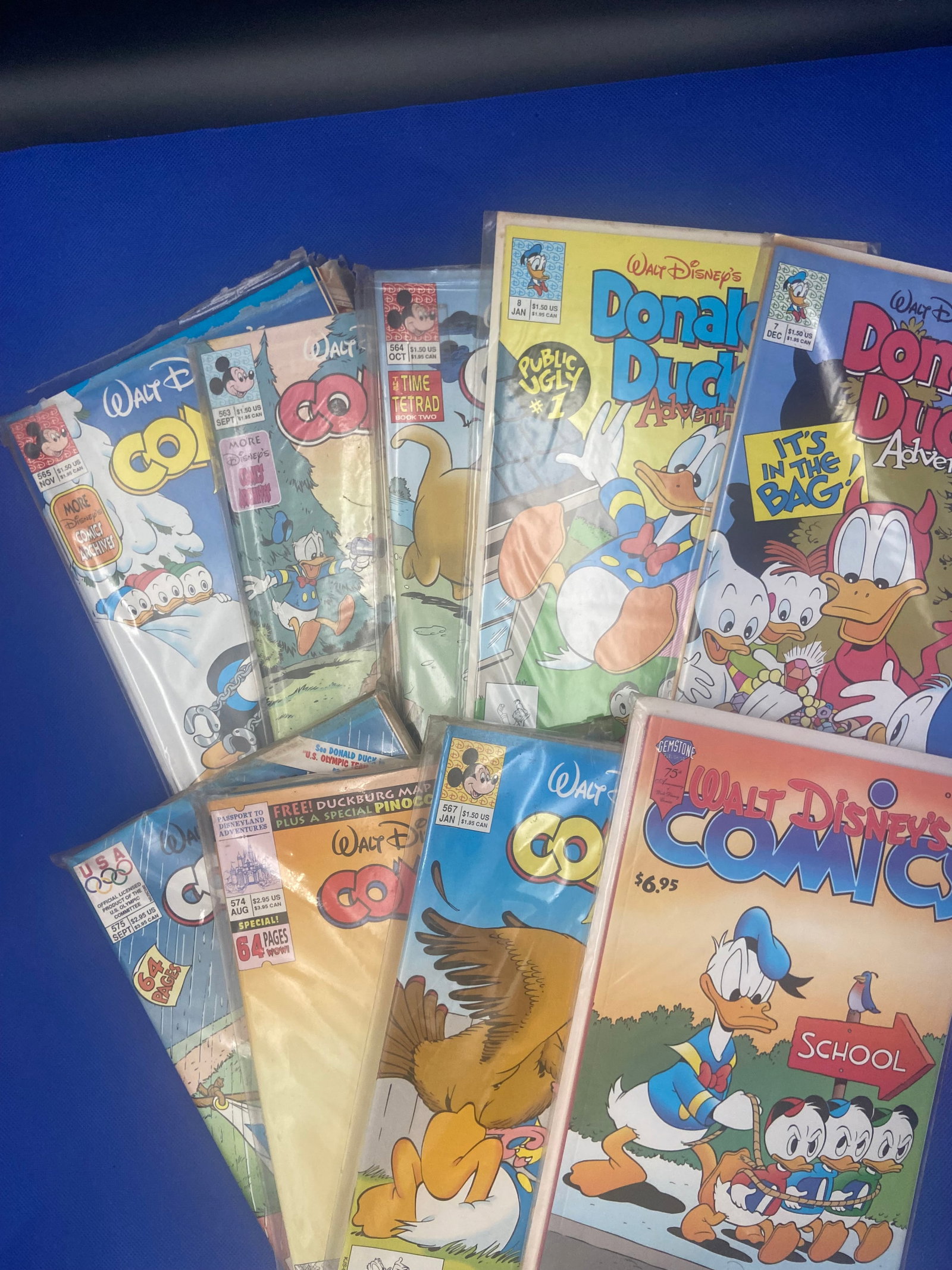 Walt Disney Donald Duck Comics- Lot of 21 (1 of 2)