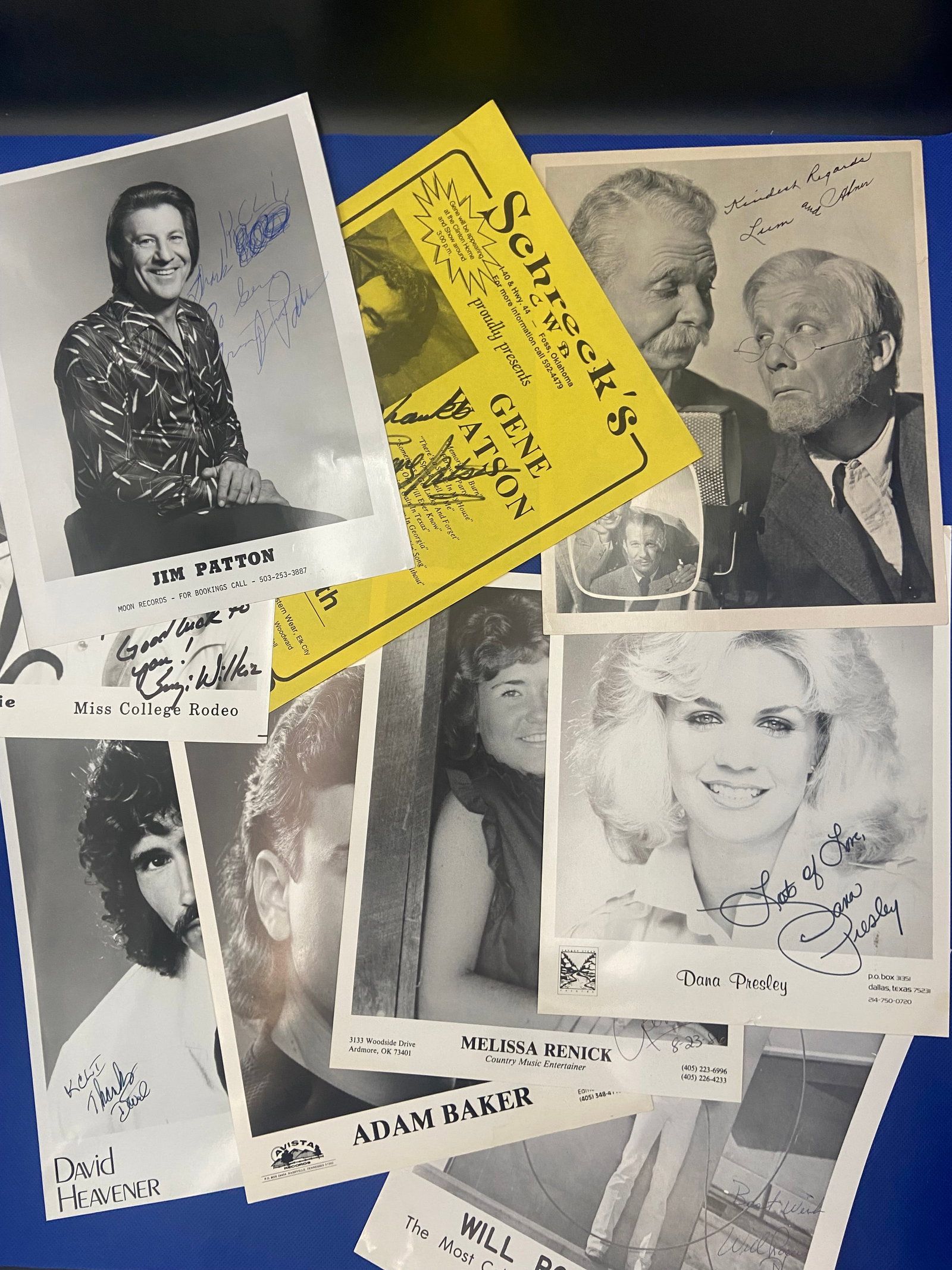 Collection of Autographed Country Music Photos - 2