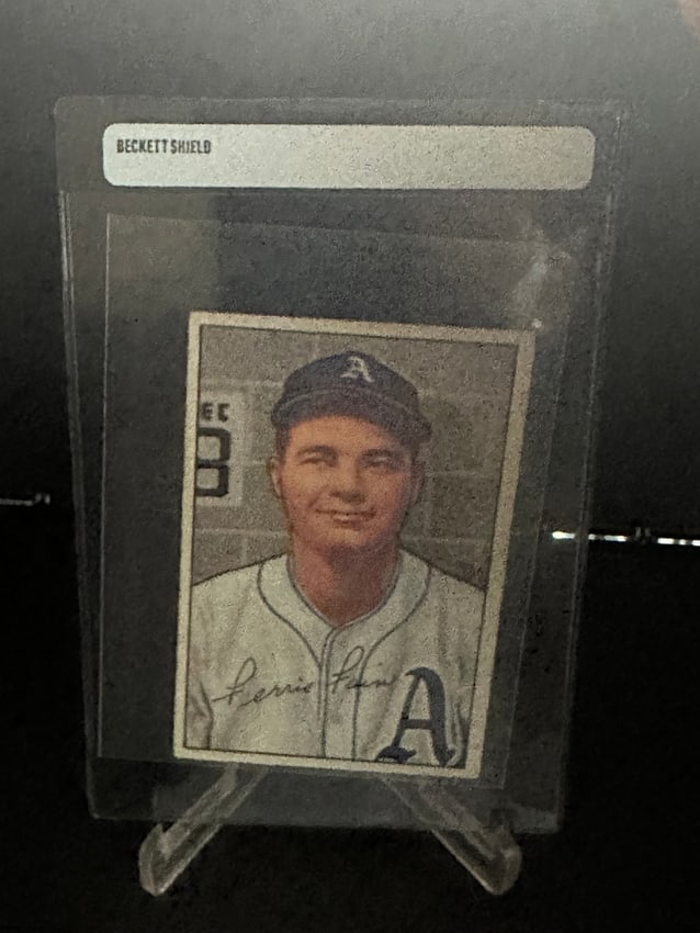 1952 Bowman #154 Ferris Fain Baseball Card (1 of 2)