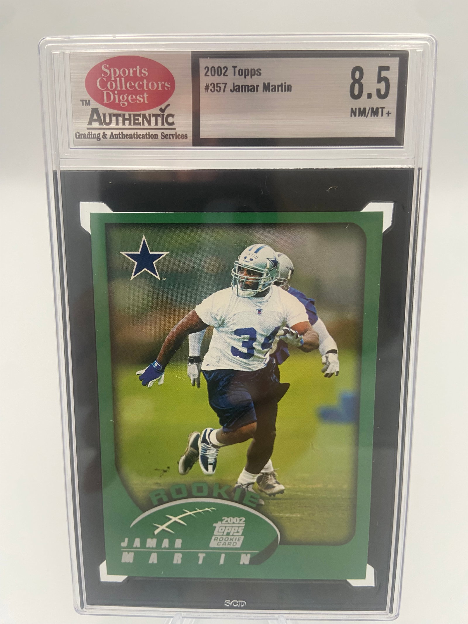 2002 Topps Jamar Martin Rookie Card (1 of 2)
