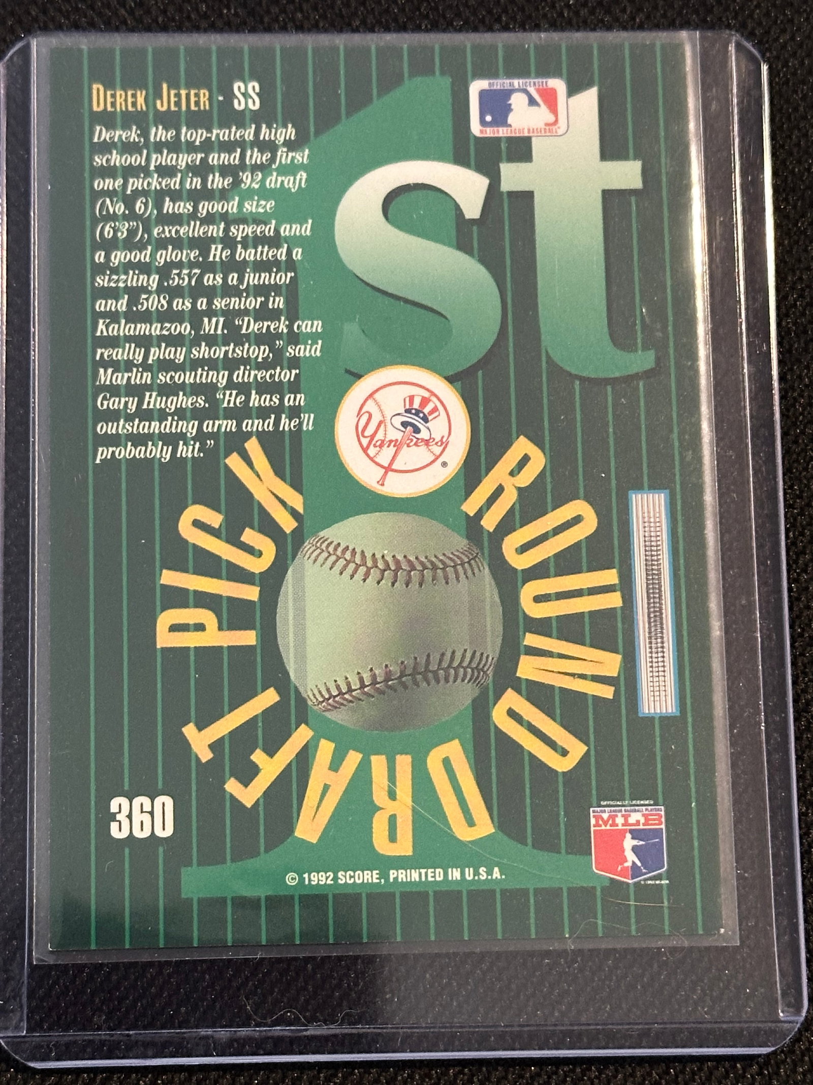 Baseball Trading Card - 2