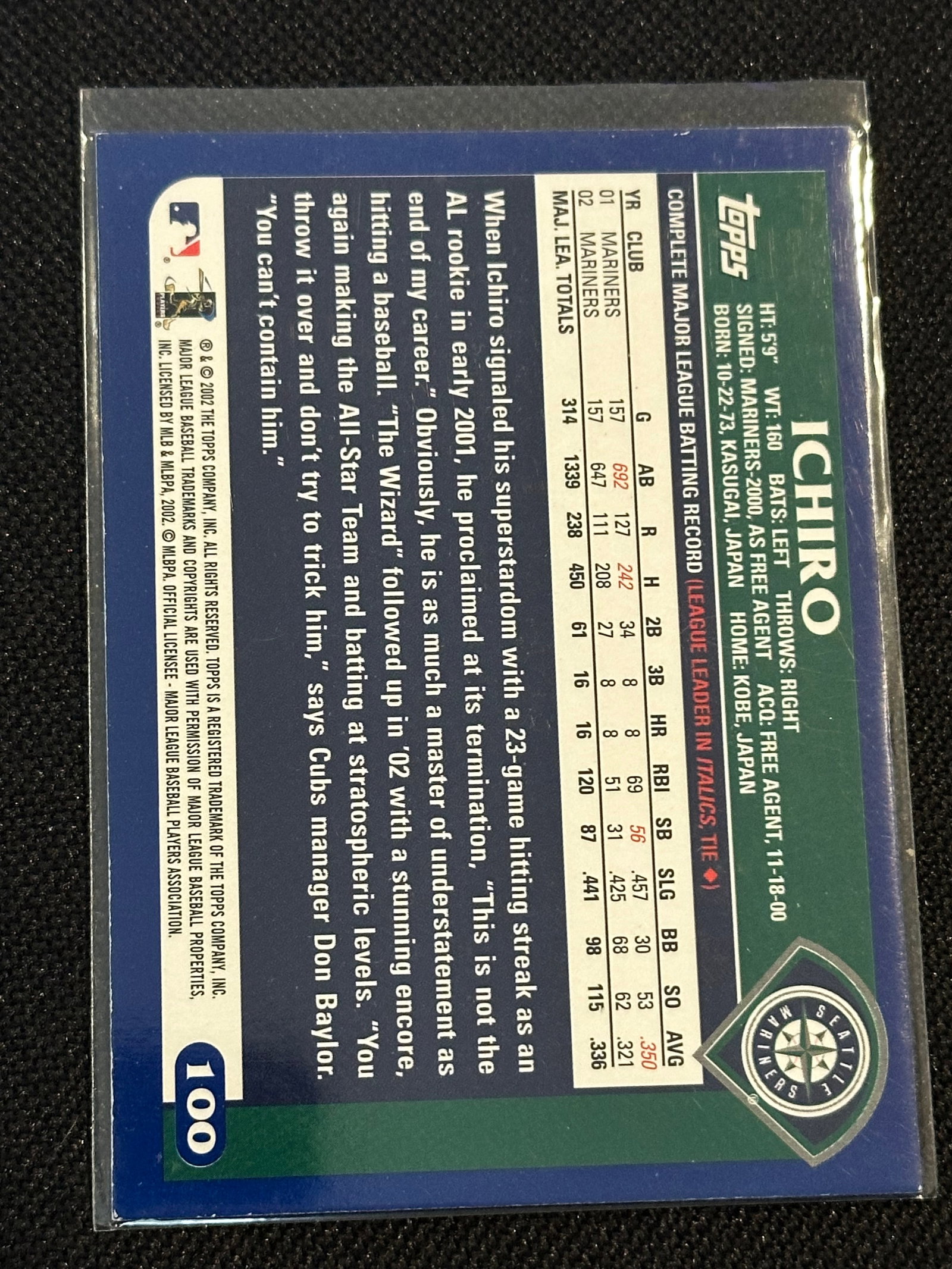 Baseball Trading Card - 2