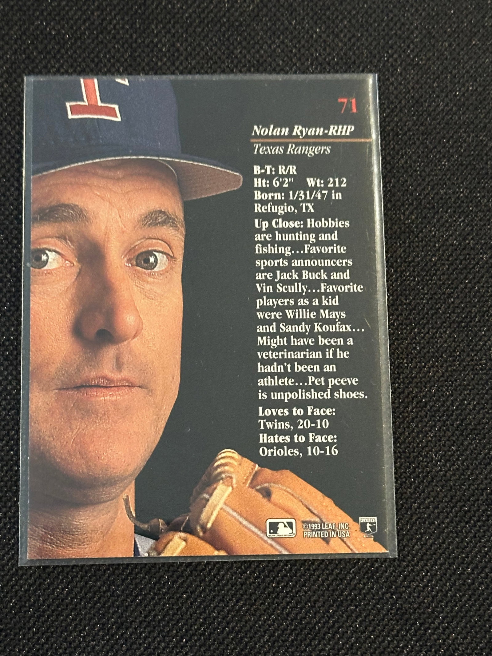 Baseball Trading Card - 2