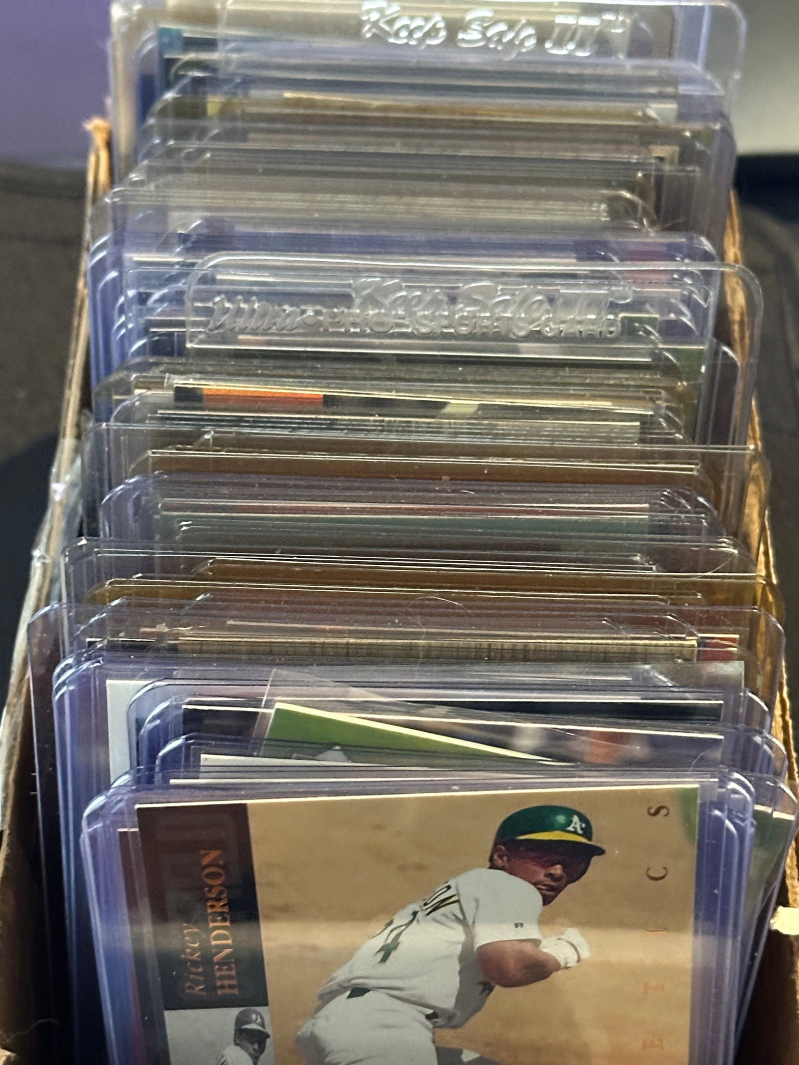 Unsorted Sleved MLB Baseball Trading Card - 2
