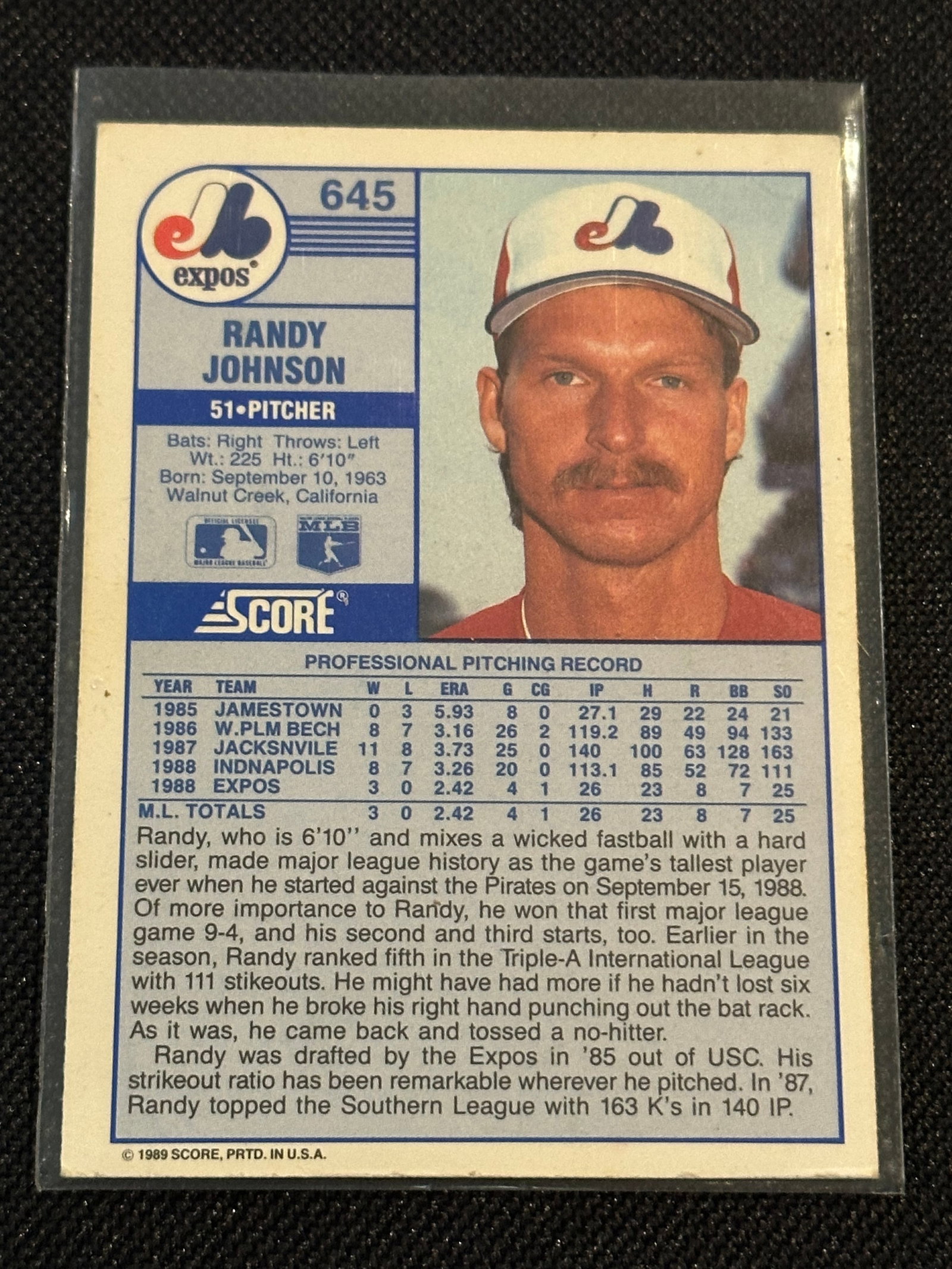 Baseball Trading Card - 2
