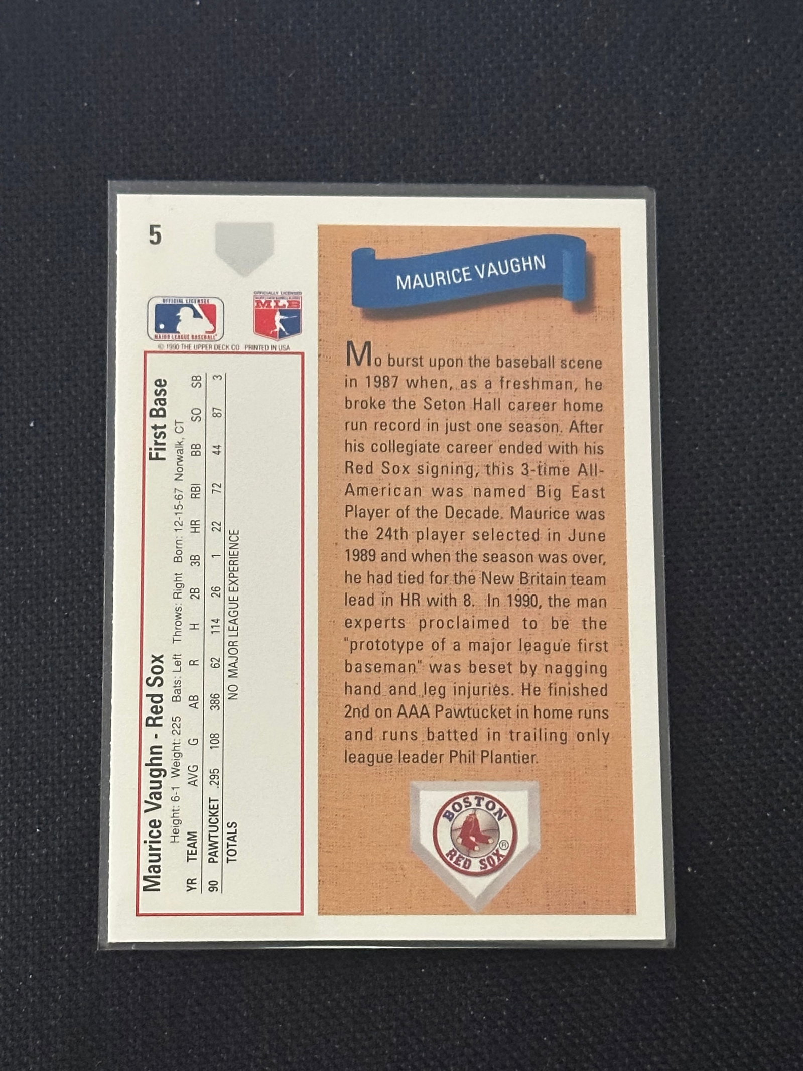 Baseball Trading Card - 2