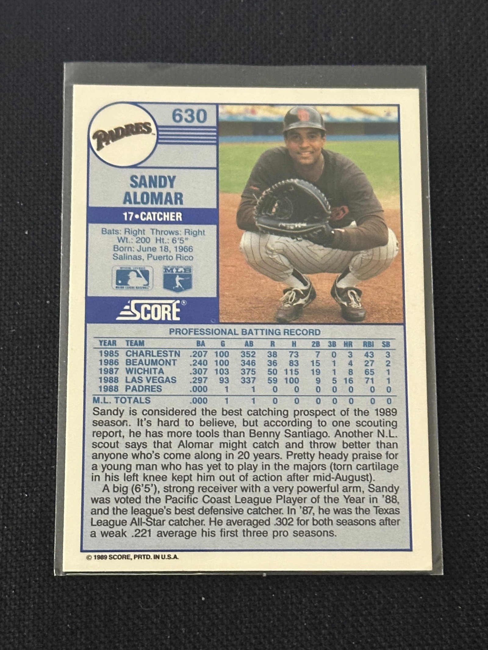 Baseball Trading Card - 2