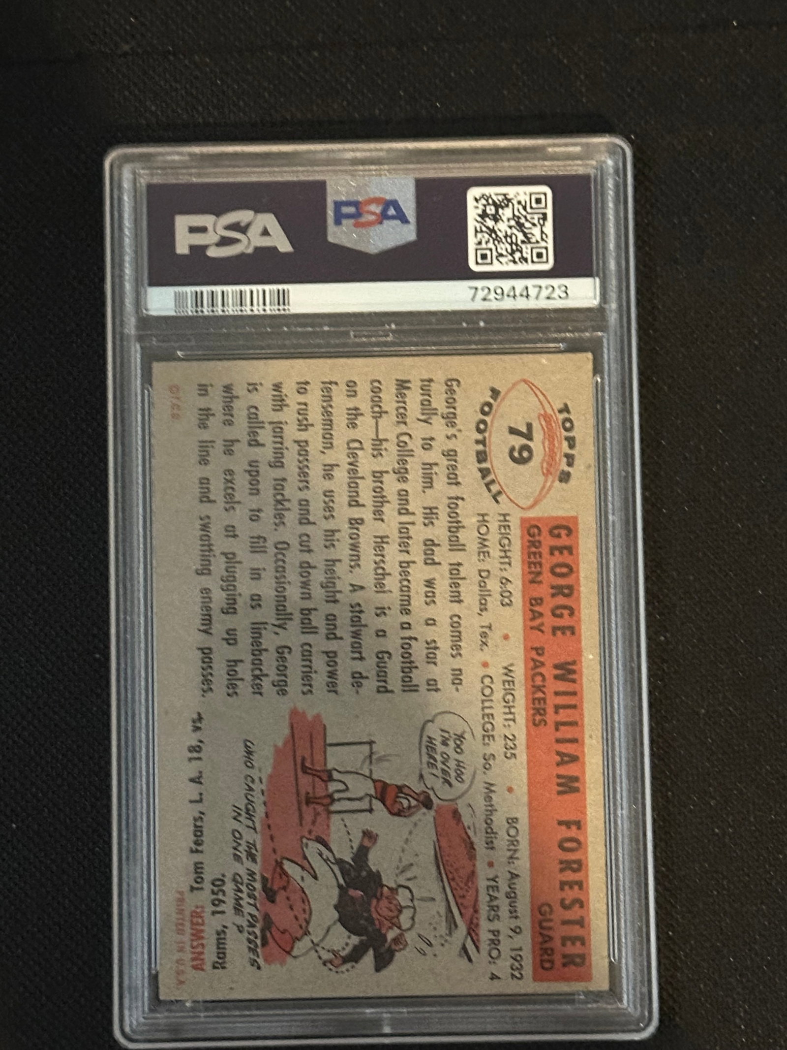 1956 Topps Vintage Football Trading Cards - 2