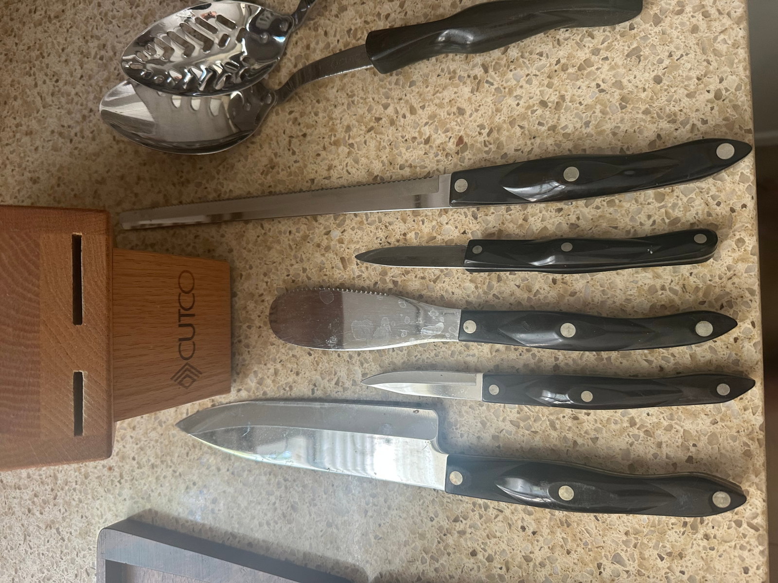 Cutco Block and Knife Set - 2