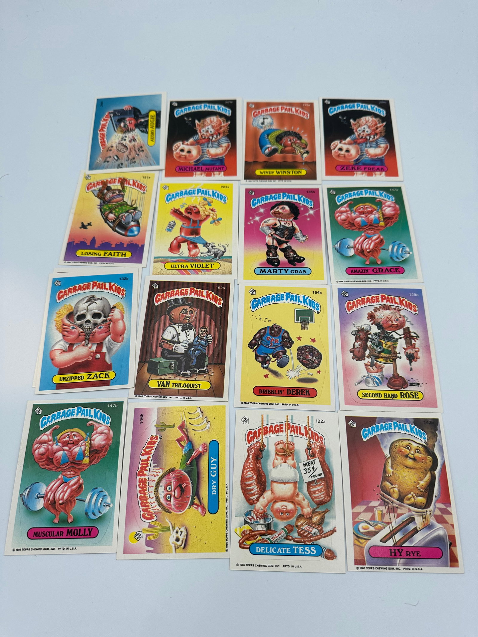 Vintage Cabbage Pail Kids Cards - 2
