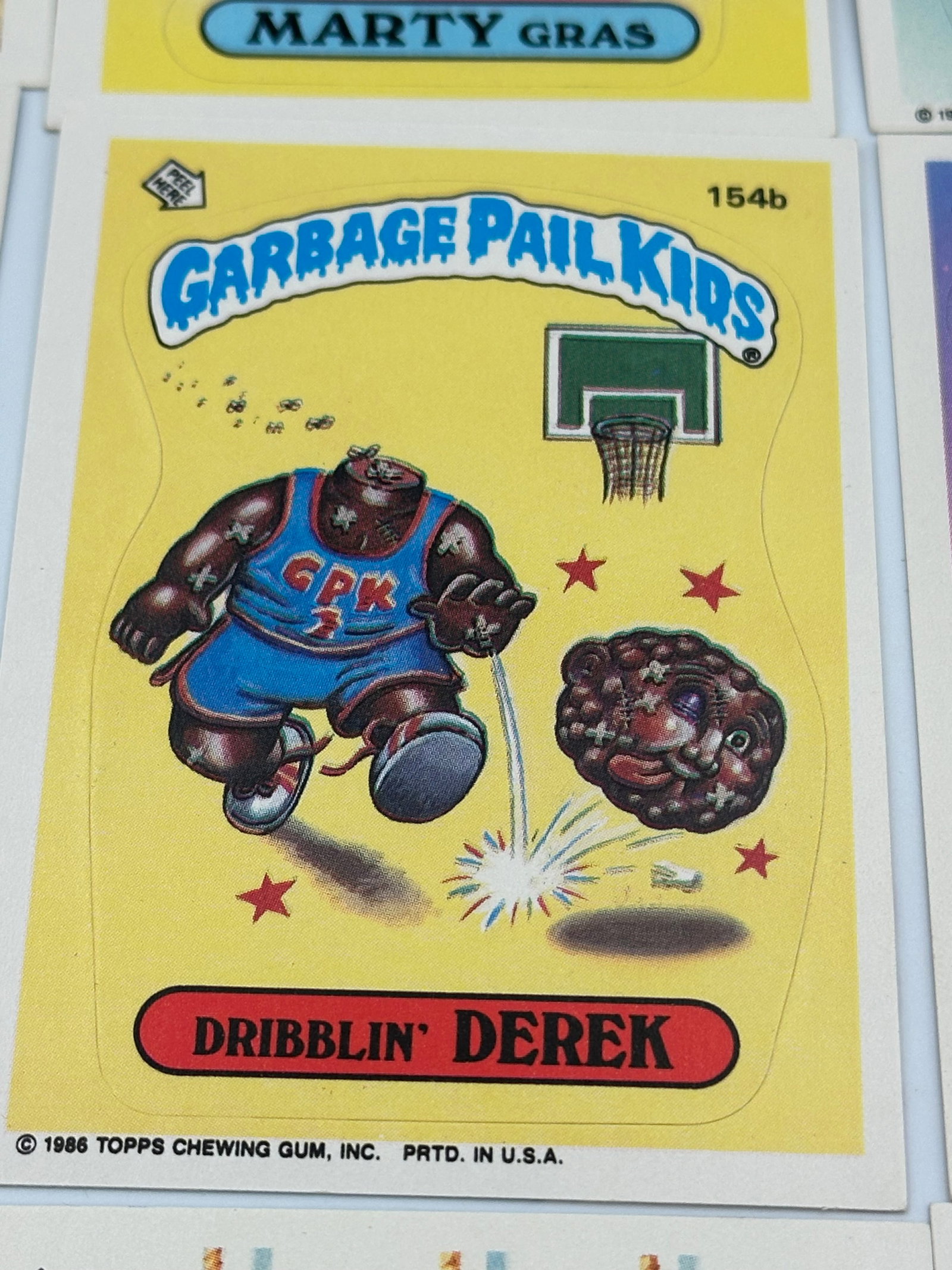 Vintage Cabbage Pail Kids Cards - 3