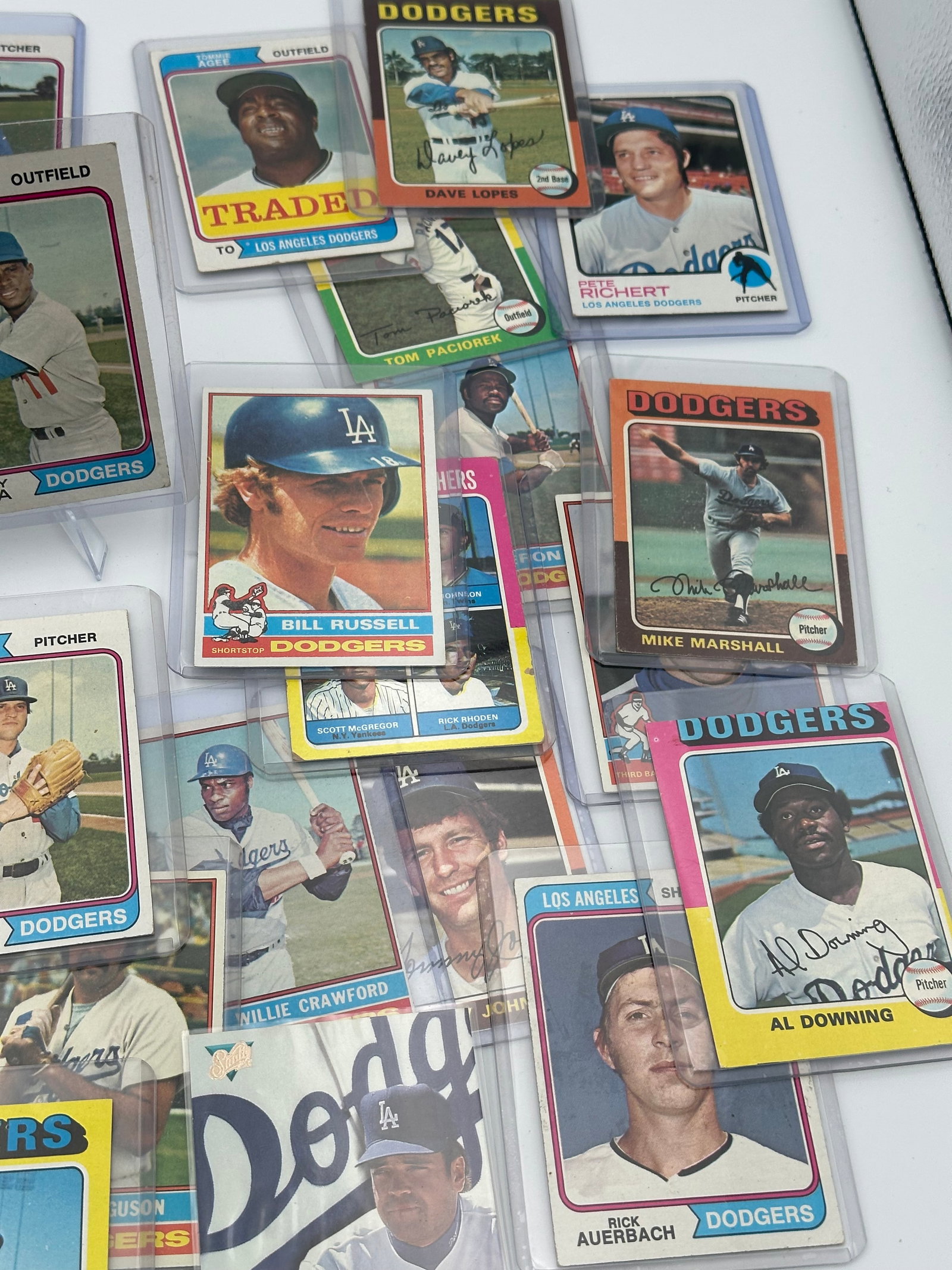 Dodgers Vintage Sports Trading Cards - 2