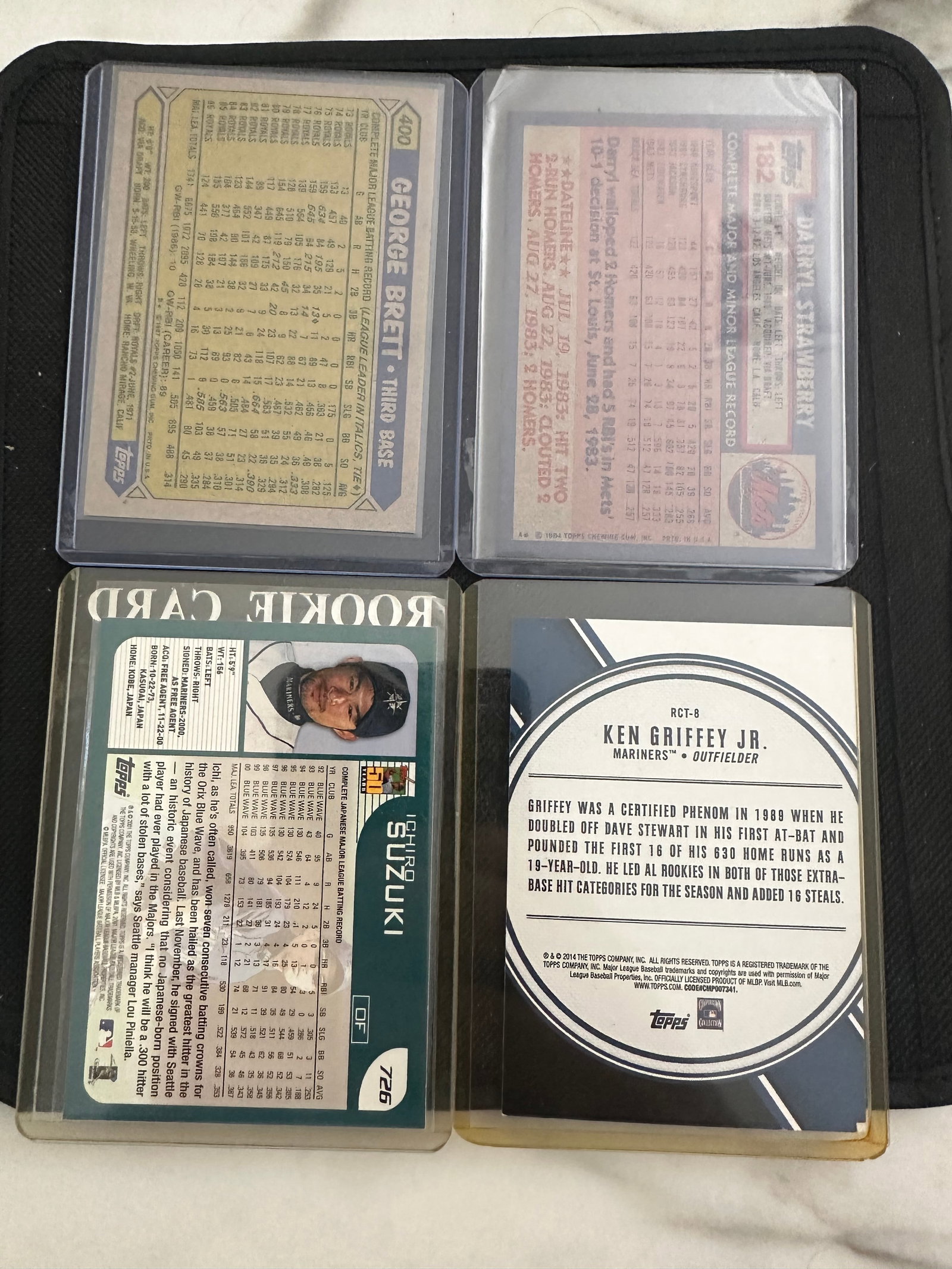 4 Great Baseball Cards -Sports Trading Cards - 2