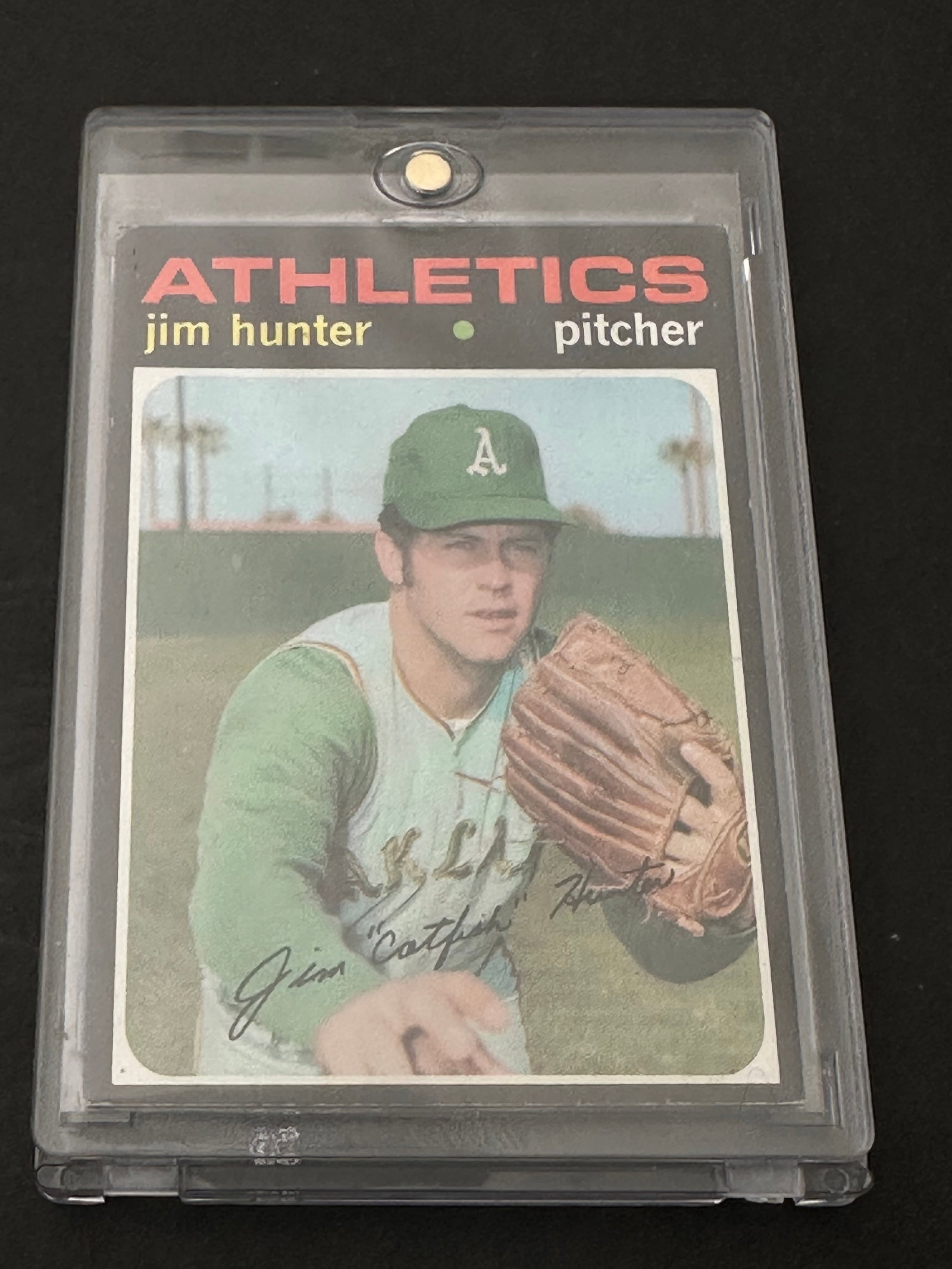 Jim "Catfish" Hunter of the Oakland Athletics (1 of 2)