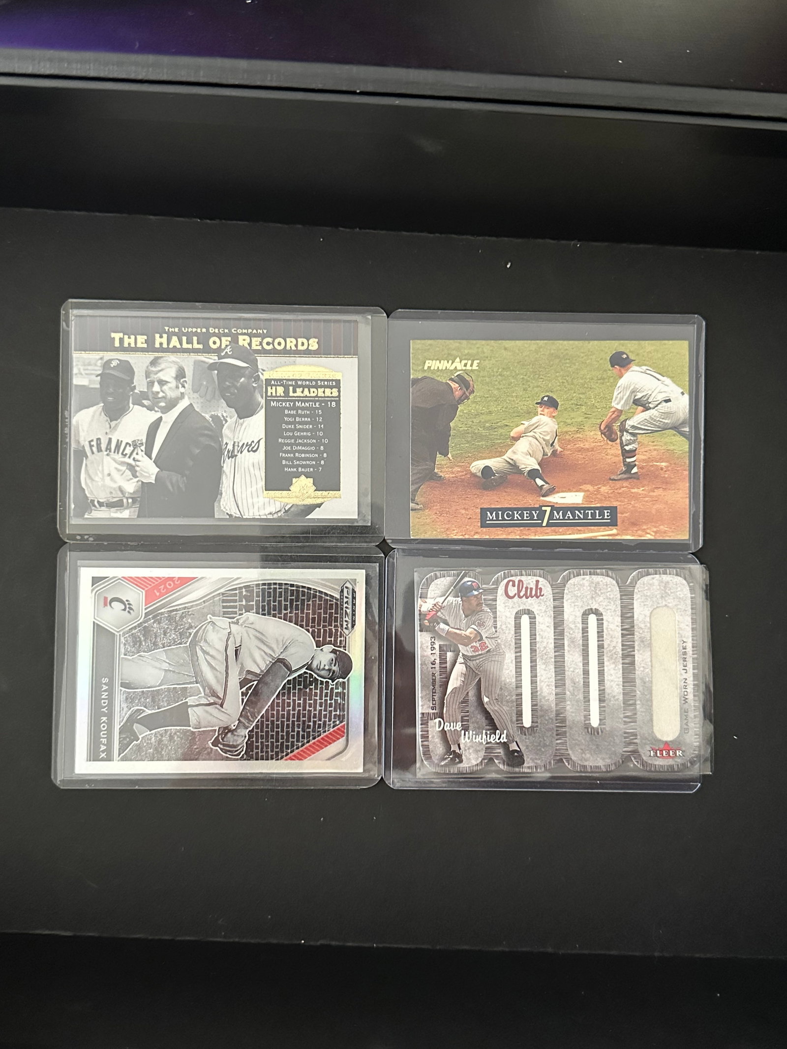Assorted Vintage and Modern Baseball Cards (1 of 2)