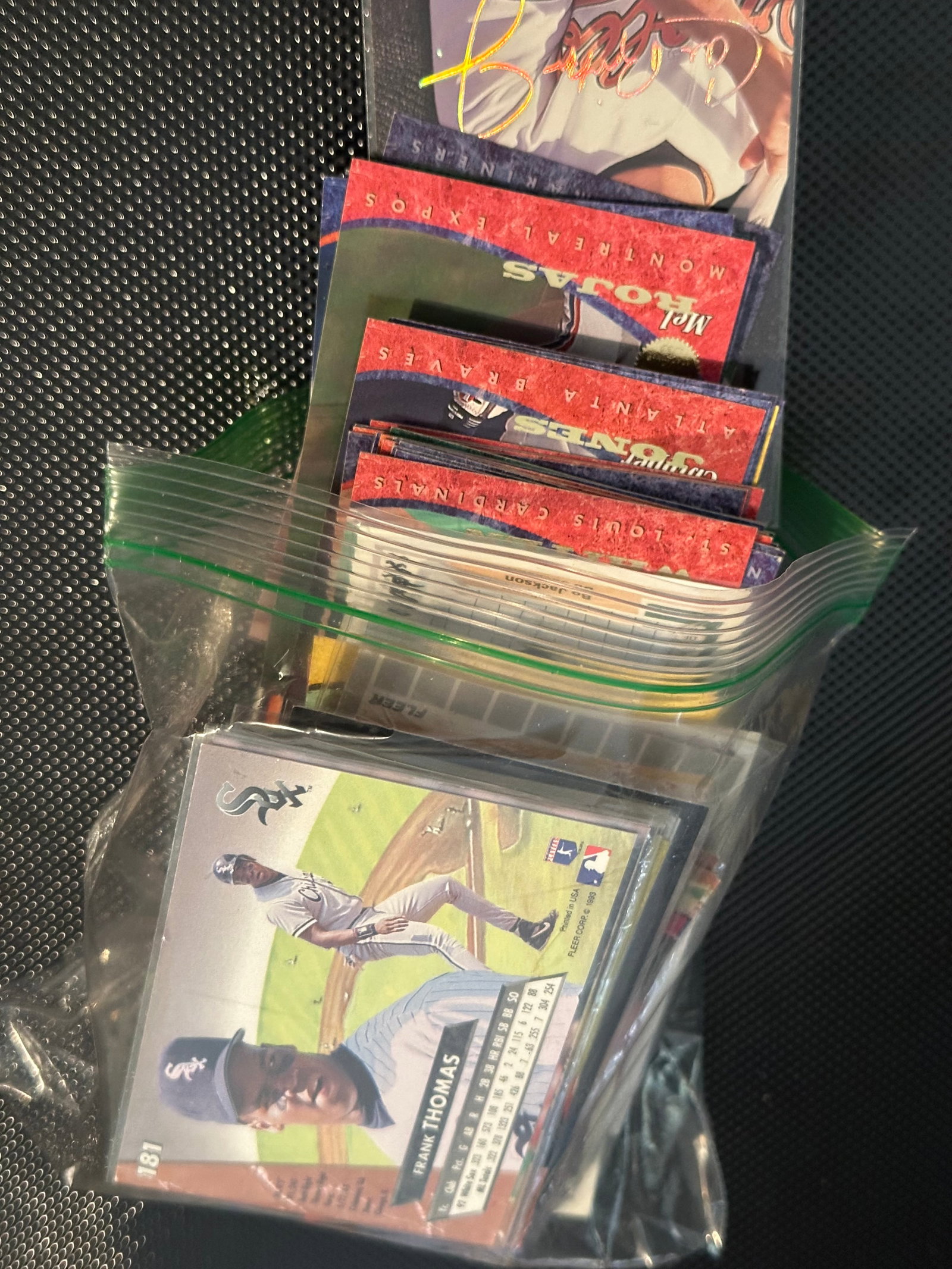 Bag Full of Baseball Cards (1 of 5)