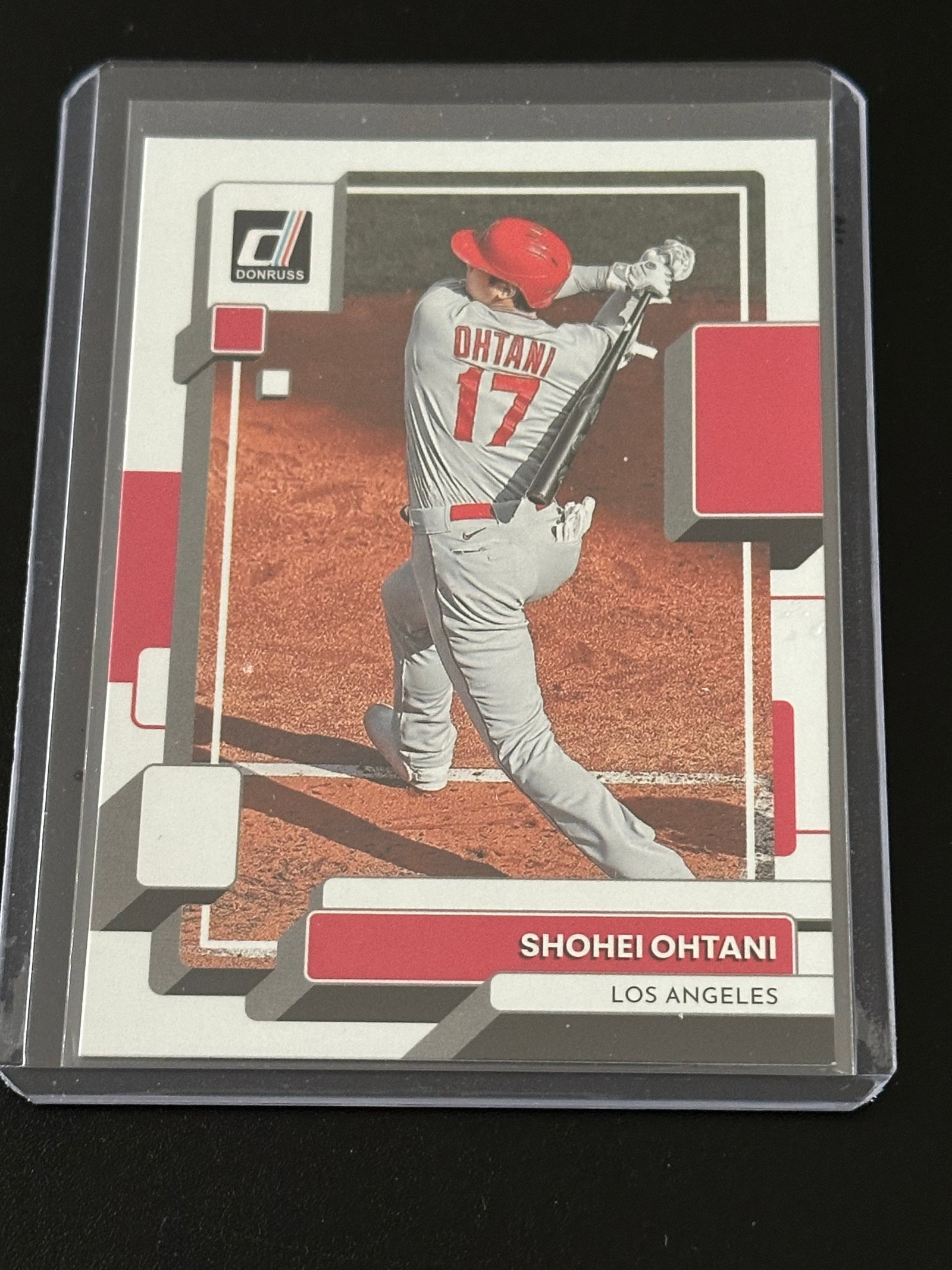 2022 Panini Donruss #147 Shohei Ohtani baseball card.: 2022 Panini Donruss #147 Shohei Ohtani baseball card.T
