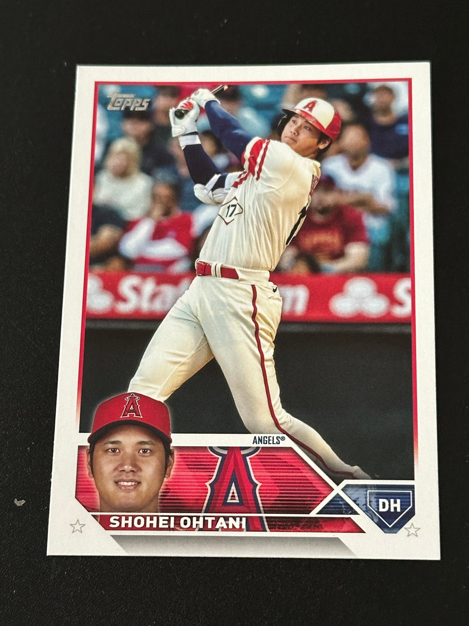 2023 Topps Series 2 Shohei Ohtani baseball card, (1 of 2)