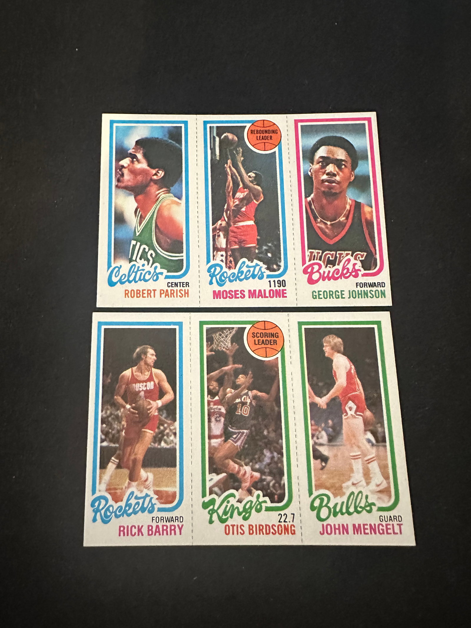 2 card vintage basketball lot (1 of 2)