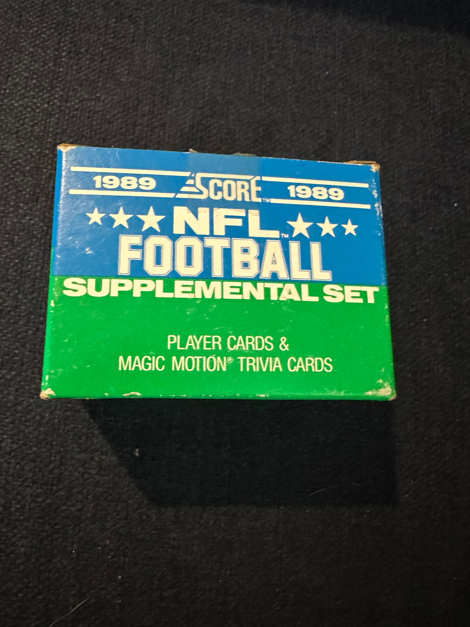 1989 Score NFL Football Supplemental Complete Set (1 of 2)