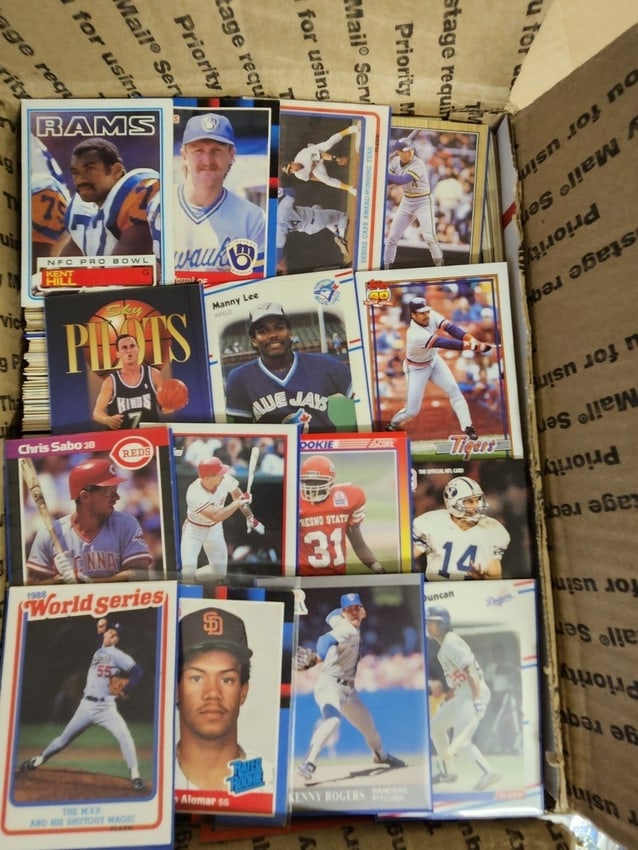 1 Medium Flat Rate Box Full Of - All Sports Bulk Flat Rate Usps Box - Shipping Included - 6