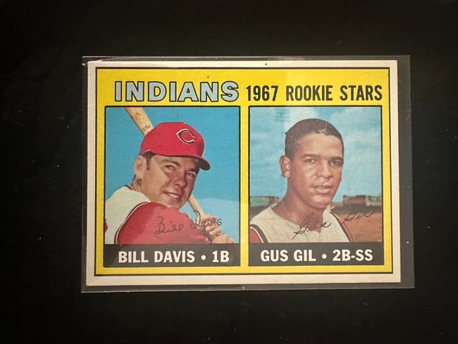 1967 Topps "indians Rookie Stars" Baseball Card (1 of 2)