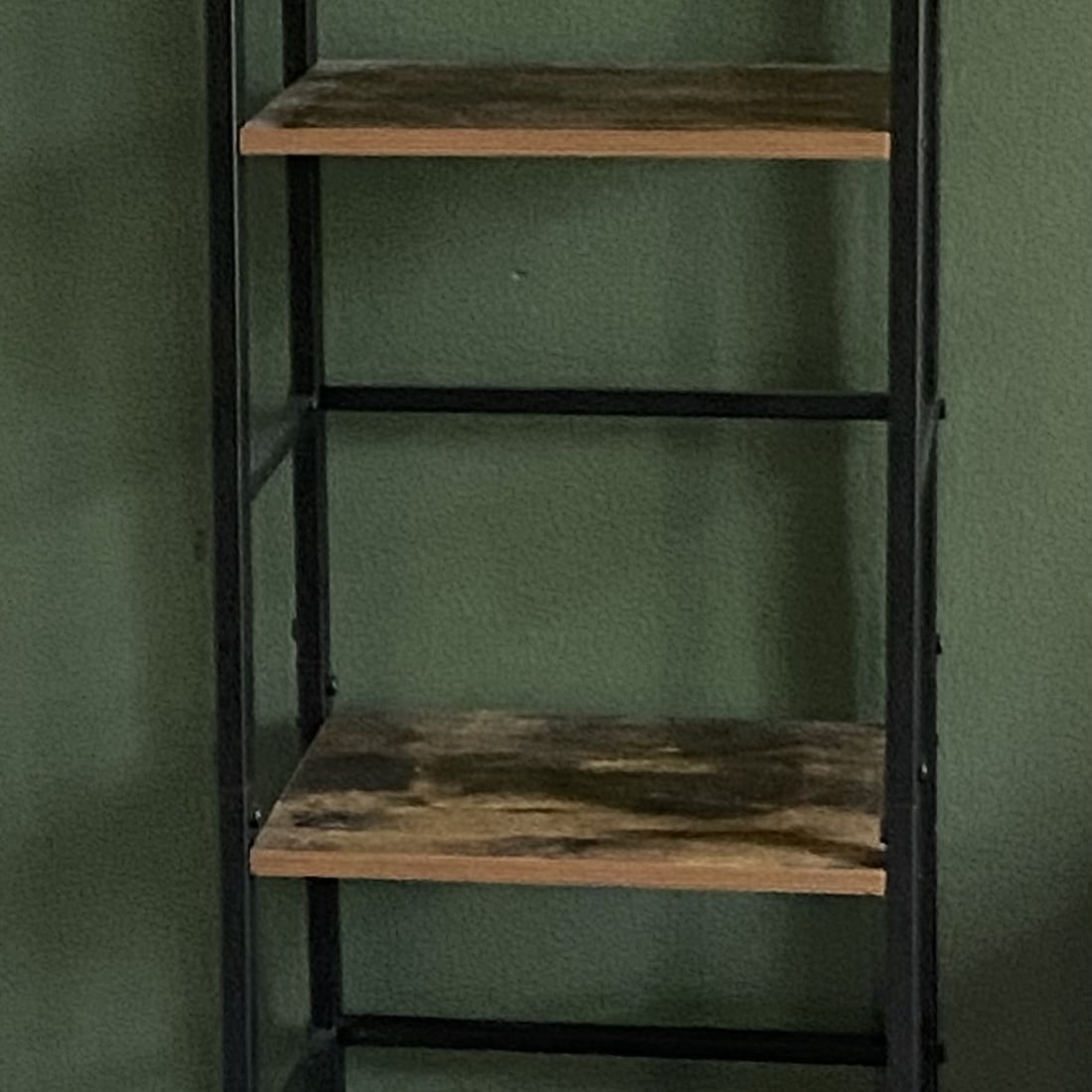 Metal And Wood Tall Shelving - LOCAL PICKUP ONLY (1 of 2)