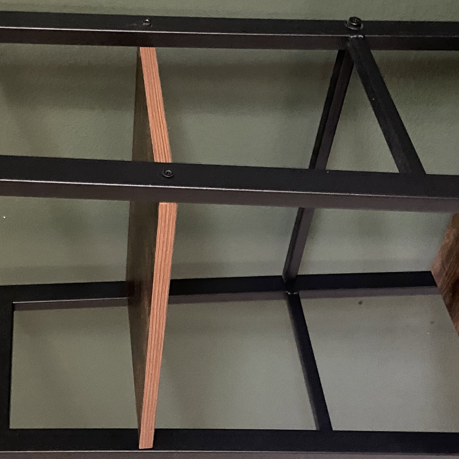 Metal And Wood Tall Shelving - LOCAL PICKUP ONLY - 2