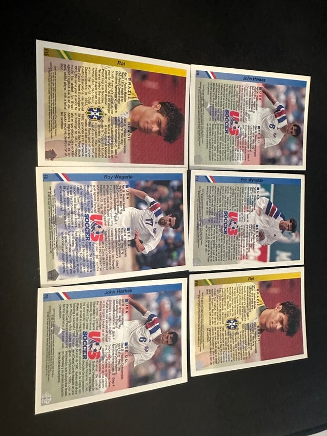 Small Lot Of Vintage 1994 Upper Deck World Cup Soccer - 2