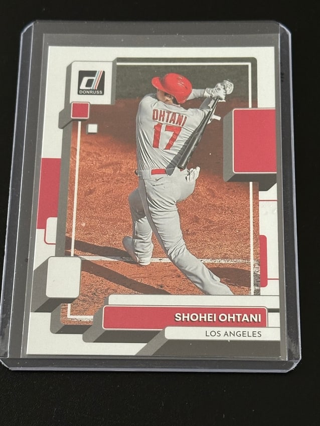 2022 Panini Donruss #147 Shohei Ohtani Baseball Card.: 2022 panini donruss #147 shohei ohtani baseball card.