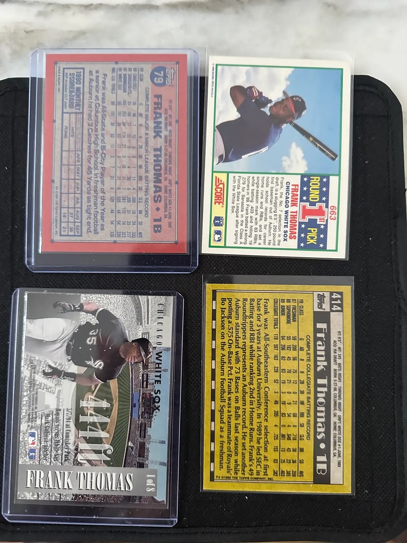 Frank Thomas Rookie Card and HOF - 2