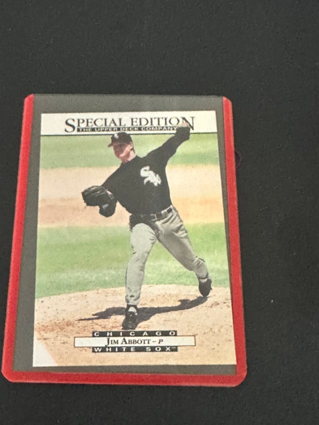1995 Upper Deck Special Edition Jim Abbott #155 (1 of 2)