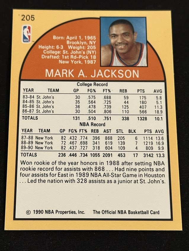 Rare Find - Mark Jackson ( Menendez Brothers In Front Row ) - 2