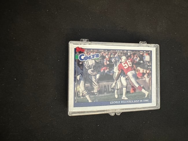 Vintage Nfl Colts Unsorted Cards (1 of 1)