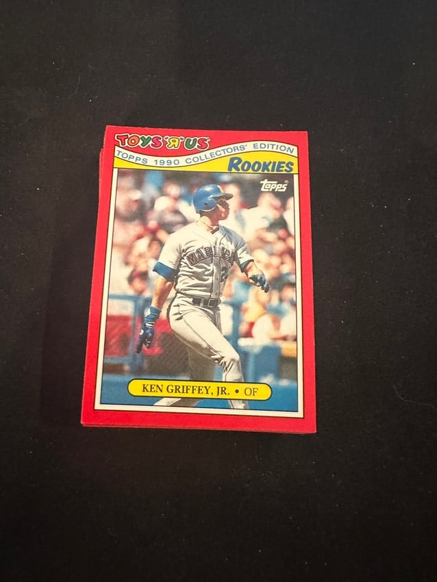 Rare - 1990 Topps Toys R Us Complete Set -ken Griffey Jr Rookie Card: 1990 topps toys r us complete set - 1-33 , includes ken griffey jr rookie card