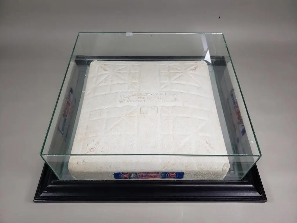 Mlb Game Used 2nd Base: Redsox vs cubs. Rare Collectible for the Sports Fan