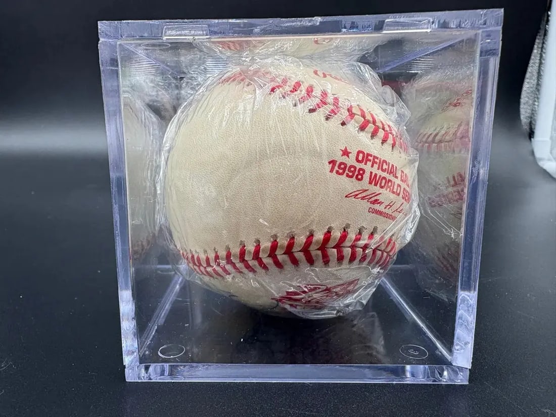 Derek Jeter Signed Baseball - 3