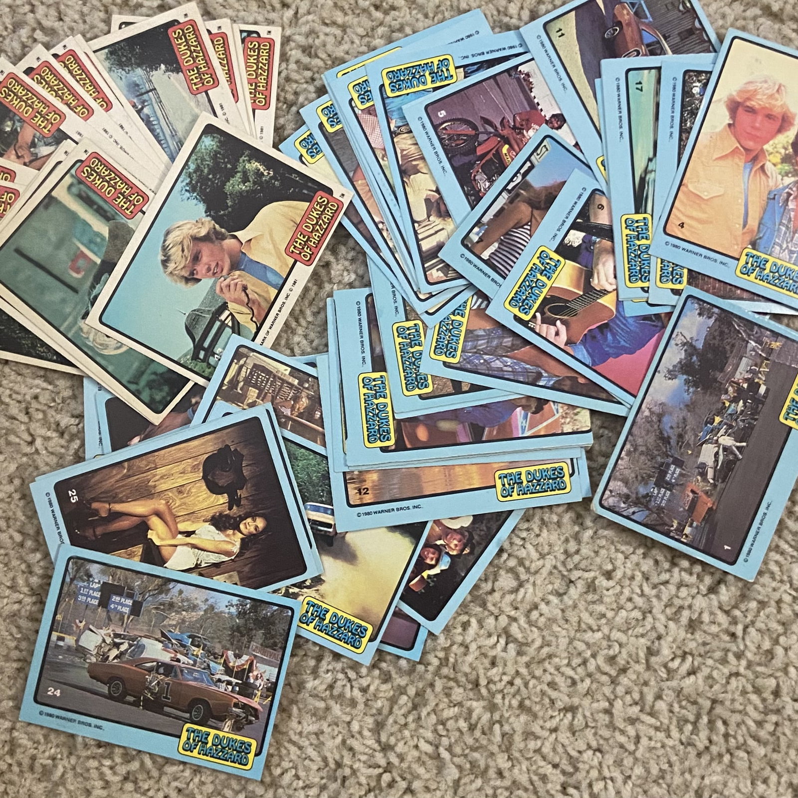 Non Sports Trading Cards The Dukes Of Hazzard: Raw - ungraded - condition is as shown and sold as is
