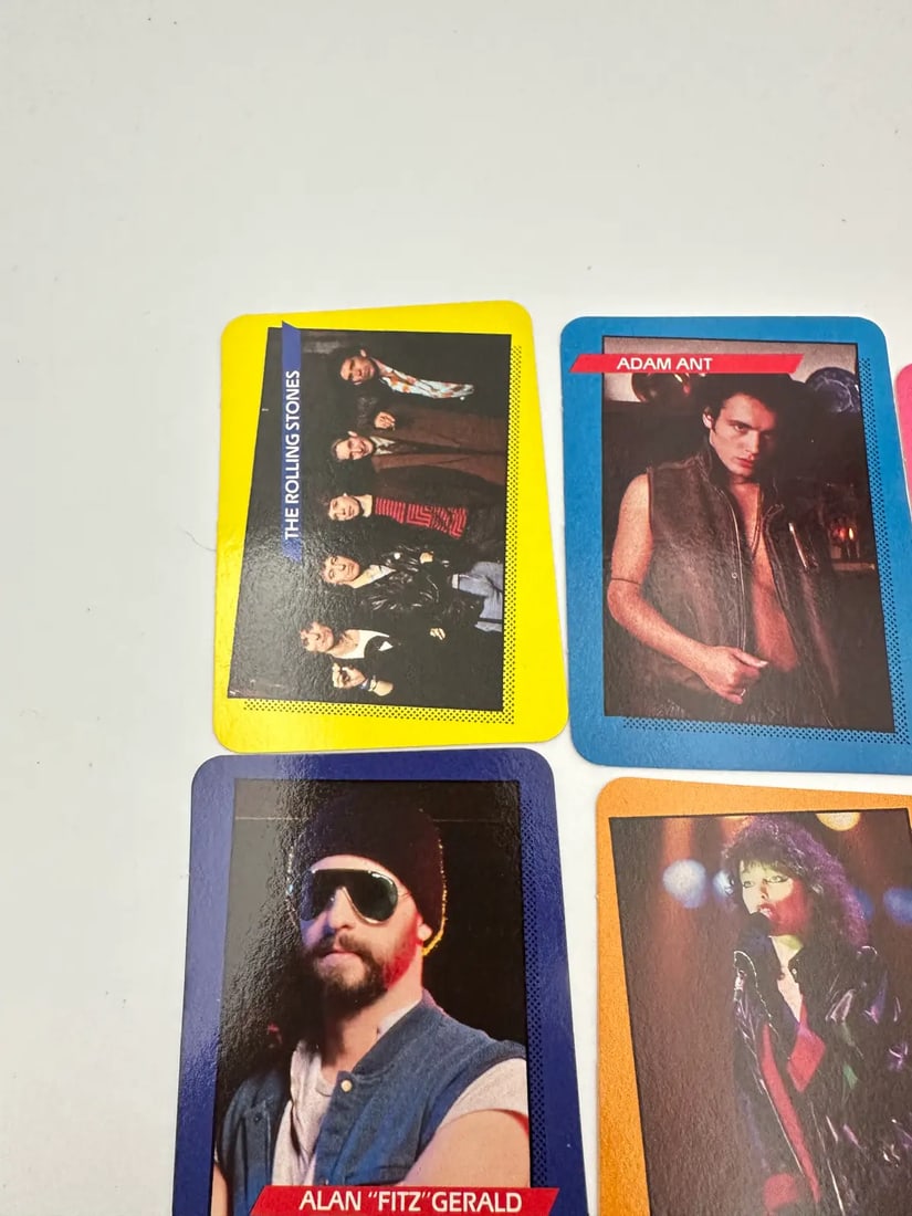 Non Sports Trading Cards 1980s Rock Bands - 2