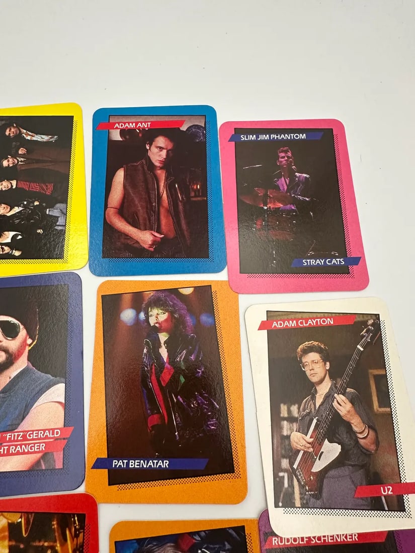 Non Sports Trading Cards 1980s Rock Bands - 3